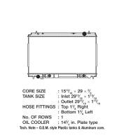 CSF Radiators - CSF 07-08 Nissan 350Z 3.5L OEM Plastic Radiator - Image 2