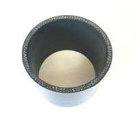 Ticon Industries - Ticon Industries 3.5" High Temp 4-Ply Reinforced Straight Silicone Coupler - Image 2