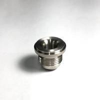 Ticon Industries - Ticon Industries -10 AN Titanium Male Weld Bung - Image 2