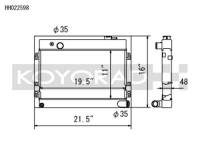 Koyorad Cooling Systems - Koyo HH Series Aluminum Radiator 70-73 Datsun 510 1.6L I4 (MT) - Image 2