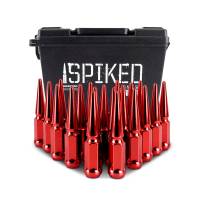 Mishimoto - Mishimoto Steel Spiked Lug Nuts M12x1.5 20pc Set - Red - Image 2