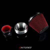 K-Tuned - K-Tuned V-Stack Combo (3.0') - V-Stack, Filter, Sillicone Coupler, and Clamps - Image 1