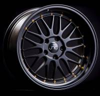 JNC Wheels Rim JNC005 Black Gold Rivets 18X10 5X112 ET25 66.66CB