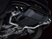 AWE Tuning - AWE 2024 Ford Mustang GT Fastback S650 RWD Track Edition Catback Exhaust w/ Quad Chrome Silver Tips - Image 2