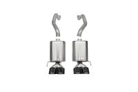 Corsa 2009-2013 Chevrolet Corvette (C6) 6.2L Black Xtreme Axle-Back Exhaust w/4.5in Tips