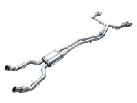 AWE Tuning - AWE 19-23 Audi C8 S6/S7 2.9T V6 AWD Track Edition Exhaust - Chrome Silver Tips - Image 13