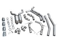 AWE Tuning - AWE 19-23 Audi C8 S6/S7 2.9T V6 AWD Track Edition Exhaust - Chrome Silver Tips - Image 15