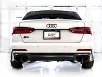 AWE Tuning - AWE 19-23 Audi C8 S6/S7 2.9T V6 AWD Track Edition Exhaust - Diamond Black Tips - Image 8
