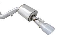 AWE Tuning - AWE 2015+ Dodge Charger 6.4L/6.2L SC Non-Resonated Touring Edition Exhaust - Silver Tips - Image 2