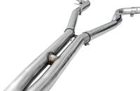 AWE Tuning - AWE 2015+ Dodge Charger 6.4L/6.2L SC Non-Resonated Touring Edition Exhaust - Silver Tips - Image 5