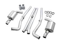 AWE Tuning - AWE 2015+ Dodge Charger 6.4L/6.2L SC Non-Resonated Touring Edition Exhaust - Silver Tips - Image 8