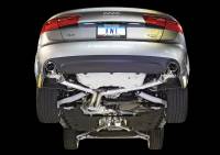 AWE Tuning - AWE Audi C7 A6 3.0T Touring Edition Exhaust - Dual Outlet Chrome Silver Tips - Image 2