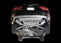 AWE Tuning - AWE Audi B8 S5 4.2L Touring Edition Exhaust System - Polished Silver Tips - Image 2