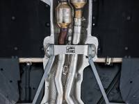AWE Tuning - AWE BMW F8X M3/M4 Track Edition Catback Exhaust - Chrome Silver Tips - Image 6