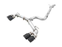 AWE 15-17 Volkswagen Golf R MK7 Track Edition Exhaust - Diamond Black Tips (102mm)