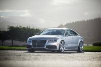AWE Tuning - AWE Audi C7 A7 3.0T Touring Edition Exhaust - Dual Outlet Diamond Black Tips - Image 2