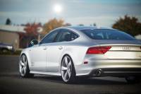 AWE Tuning - AWE Audi C7 A7 3.0T Touring Edition Exhaust - Dual Outlet Diamond Black Tips - Image 5