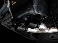 AWE Tuning - AWE 09-18 RAM 1500 5.7L (w/o Cutout) 0FG Single Side Exit Cat-Back Exhaust - Diamond Blk Tips - Image 3