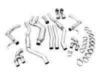 AWE Tuning - AWE 2019+ BMW M340i (G20) Track Edition Exhaust - Quad Chrome Silver Tips - Image 9