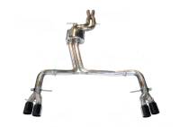 AWE Audi B8 / B8.5 S4 3.0T Track Edition Exhaust - Diamond Black Tips (90mm)
