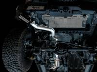 AWE Tuning - AWE 2021+ Ford Bronco 0FG Single Rear Exit Exhaust w/Diamond Black Tip & Bash Guard - Image 7
