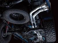 AWE Tuning - AWE 16-22 Toyota Tacoma 0FG Catback Exhaust w/ BashGuard - Dual Chrome Silver Tips - Image 10