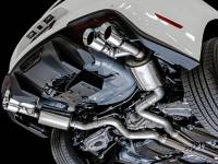 AWE Tuning - AWE 2018+ Ford Mustang GT (S550) Cat-back Exhaust - Touring Edition (Quad Chrome Silver Tips) - Image 7