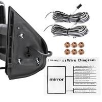 Spec'D Tuning Products - Spec-D 2007-2014 Chevrolet Silverado/Suburban/ GMC Sierra/Yukon/Yukon XL Power Adjustable, Heated, & Manual Extendable Chrome Towing Mirrors w/ Smoke Lens LED Turn Signal & Clearance Lights - Image 7