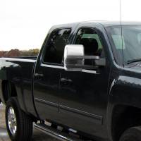 Spec'D Tuning Products - Spec-D 2007-2014 Chevrolet Silverado/Suburban/ GMC Sierra/Yukon/Yukon XL Power Adjustable, Heated, & Manual Extendable Chrome Towing Mirrors w/ Smoke Lens LED Turn Signal & Clearance Lights - Image 8