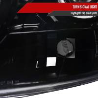 Spec'D Tuning Products - Spec-D 2006-2008 Dodge RAM 1500/ 2006-2009 RAM 2500 3500 Dual Halo Projector Headlights (Jet Black Housing/Clear Lens) - Image 4