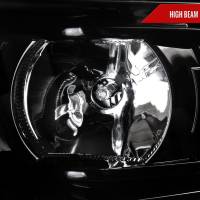 Spec'D Tuning Products - Spec-D 2015-2020 Chevrolet Tahoe Suburban/ 2016-2019 Suburban 3500HD LED C-Bar Projector Headlights w/ LED Turn Signal Lights (Jet Black Housing/Clear Lens) - Image 2