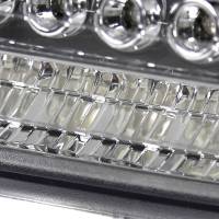 Spec'D Tuning Products - Spec-D 1999-2002 Chevrolet Silverado/ 2000-2006 Chevrolet Tahoe/Suburban Dual Halo Projector Headlights with LED Sequential Turn Signal Bumper Lights (Chrome Housing/Clear Lens) - Image 7