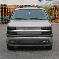 Spec'D Tuning Products - Spec-D 1999-2002 Chevrolet Silverado 1500 2500 / 2000-2006 Tahoe Suburban LED Bar Factory Style Headlights & Bumper Lights with Amber Reflector (Black Housing/Smoke Lens) - Image 7
