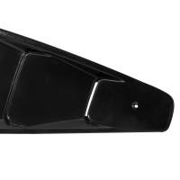 Spec'D Tuning Products - Spec-D 2005-2014 Ford Mustang Matte Black Textured ABS Quarter Window Louvers - Image 5