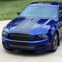 Spec'D Tuning Products - Spec-D 2013-2014 Ford Mustang Glossy Black 3PC Front Bumper Lip Splitter Kit - Image 8