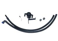 J&L 2019-2020 Ford Ranger 2.3L Driver Side Oil Separator 3.0 - Blk Anodized
