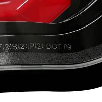 Spec'D Tuning Products - Spec-D 2009-2014 Ford F-150 Red C-Bar LED Tail Lights (Jet Black Housing/Clear Lens) - Image 4