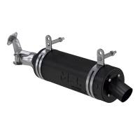 MBRP Exhaust - MBRP 06-11 Kawasaki KVF 750 Brute Force Slip-On Combination Exhaust w/Sport Muffler - Image 1