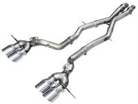 AWE 23-24 BMW G87 M2 Track Edition Exhaust - Chrome Silver Tips