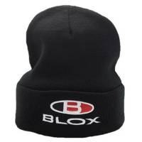 BLOX Racing Classic Beanie - Black w/ Stacked Logo