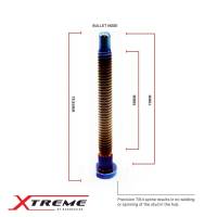 BLOX Racing Titanium Extended Wheel Studs M12X1.5mm SIngle Piece Honda Fitment - Burnt