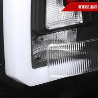 Spec'D Tuning Products - Spec-D 2007-2014 Chevrolet Tahoe/Suburban / 2007-2014 GMC Yukon/Yukon Denali LED Sequential Turn Signal Tail Lights  (Matte Black Housing/Clear Lens) - Image 4