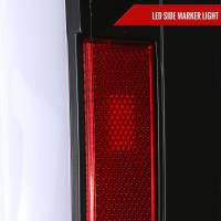 Spec'D Tuning Products - Spec-D 2007-2014 Chevrolet Tahoe/Suburban / 2007-2014 GMC Yukon/Yukon Denali LED Sequential Turn Signal Tail Lights  (Matte Black Housing/Clear Lens) - Image 5