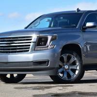 Spec'D Tuning Products - Spec-D 2015-2020 Chevrolet Tahoe Suburban/ 2016-2019 Suburban 3500HD LED C-Bar Projector Headlights w/ LED Turn Signal Lights (Matte Black Housing/Clear Lens) - Image 7