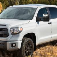 Spec'D Tuning Products - Spec-D 2007-2017 Toyota Tundra/ 2008-2017 Sequoia Chrome Power Heated BSM Manual Extendable Towing Mirrors w/ Smoke Lens LED Turn Signal & Clearance Lights - Image 8