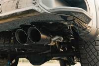 CORSA Performance - Corsa 2022-2024 Chevrolet Silverado 1500 Cat-Back Dual Rear Exit with Twin 4in Black Tips - Image 2