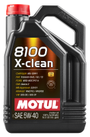 Motul - Motul 5L Synthetic Engine Oil 8100 5W40 X-CLEAN C3 -505 01-502 00-505 00-LL04 - Case of 4 - Image 2