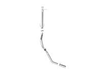aFe Power (Advanced FLOW Engineering) - aFe Apollo GT Series 3-1/2in 409 SS Axle-Back Exhaust 17-20 Ford F-250/F-350 Polished Tip No Muffler - Image 2