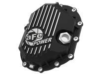 aFe 11-18 GM 2500-3500 AAM 9.25 Axle Front Differential Cover Black Machined Street Series