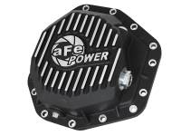aFe Pro Ser Rear Diff Cover Black w/Mach Fins 2017 Ford Diesel Trucks V8-6.7L(td) Dana M275-14